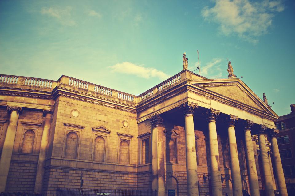 Bank building